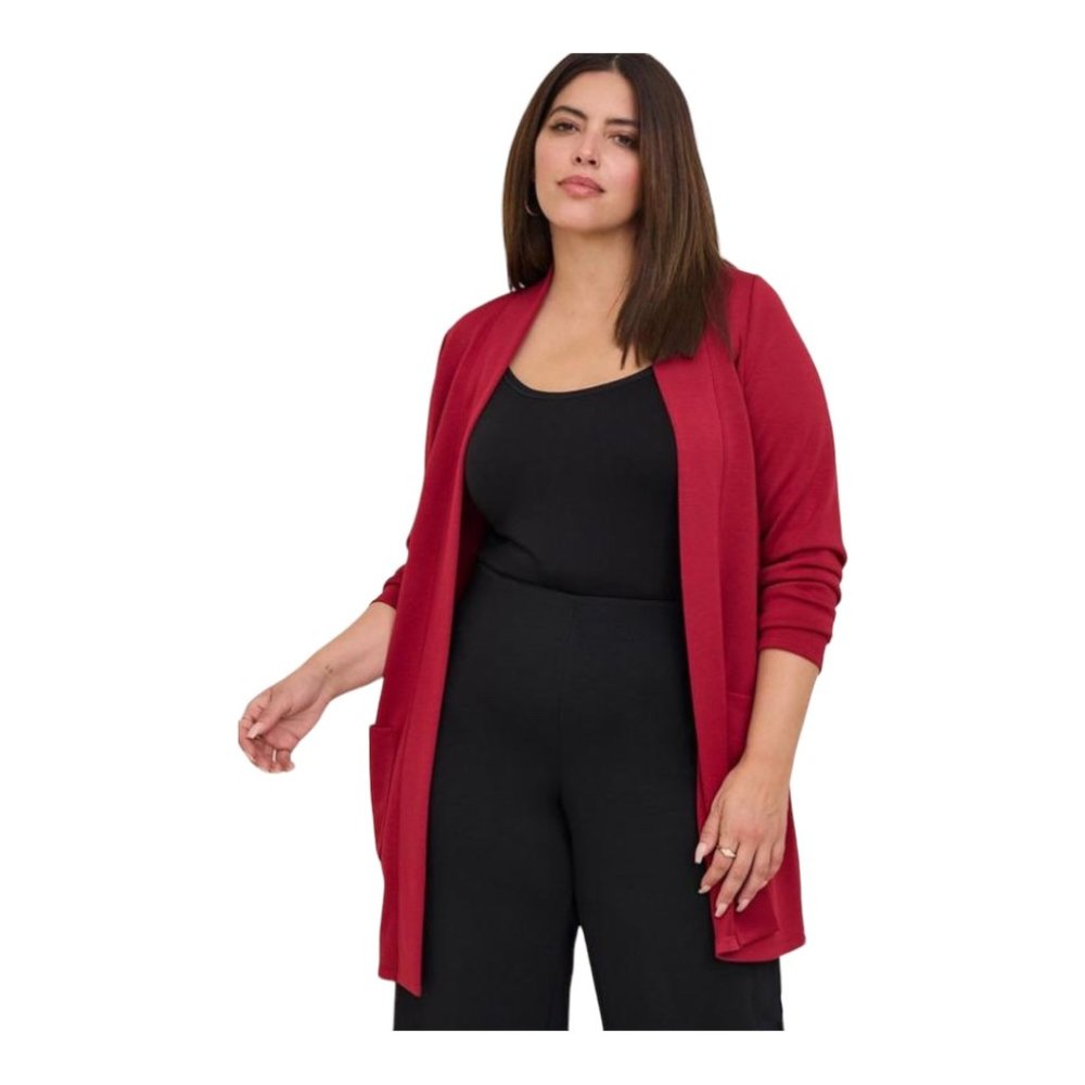 Studio Cupro Open Front Cardigan